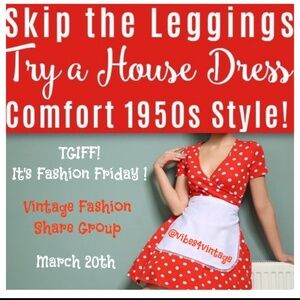 3/20 TGIFF! FASHION FRIDAY VINTAGE SHARE GROUP THAT IS!